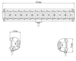 Kinwons Led Ramp 10-30V 288W Flood - Lampor & linser