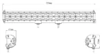 Kinwons Led Ramp 10-30V 384W Flood - Lampor & linser