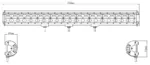 Kinwons Led Ramp 10-30V 480W Flood - Lampor & linser