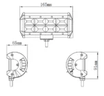 Kinwons Led Ramp 10-30V 96W Flood - Lampor & linser