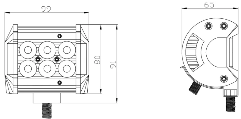 KS8718E_1 Kinwons Led Ramp 10-30V 18W Combo - Lampor & linser