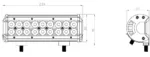 Kinwons Led Ramp 10-30V 54W Combo - Lampor & linser