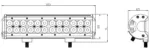 Kinwons Led Ramp 10-30V 72W Combo - Lampor & linser