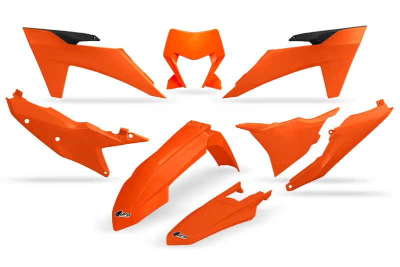 KTKIT530@127 UFO Plastic kit 6-parts KTM EXC EXCF 2024-.. 125-500 Orange - Plastkit