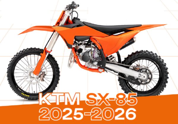 UFO Plastkit 5-delar KTM SX85 25-.. Orange 127