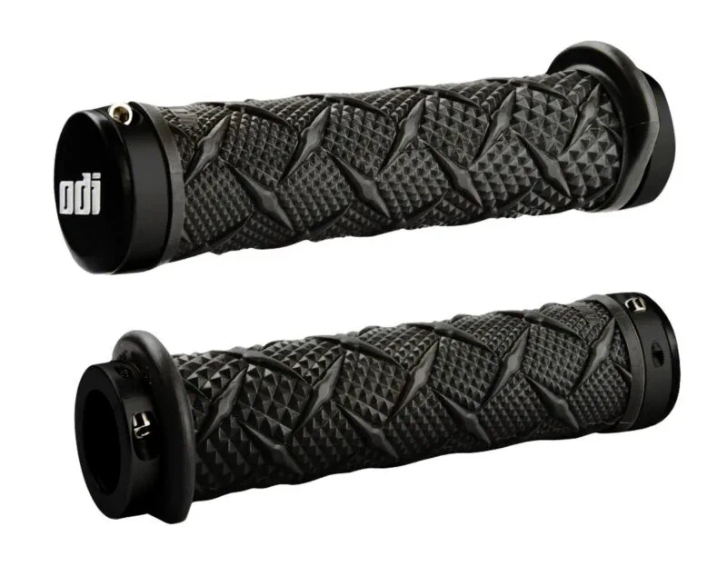 L30XTH-B ODI WATERCRAFT DUAL LOCK-ON GRIPS X-Treme 130mm: Small Flange Graphite w/Black C - Handtag