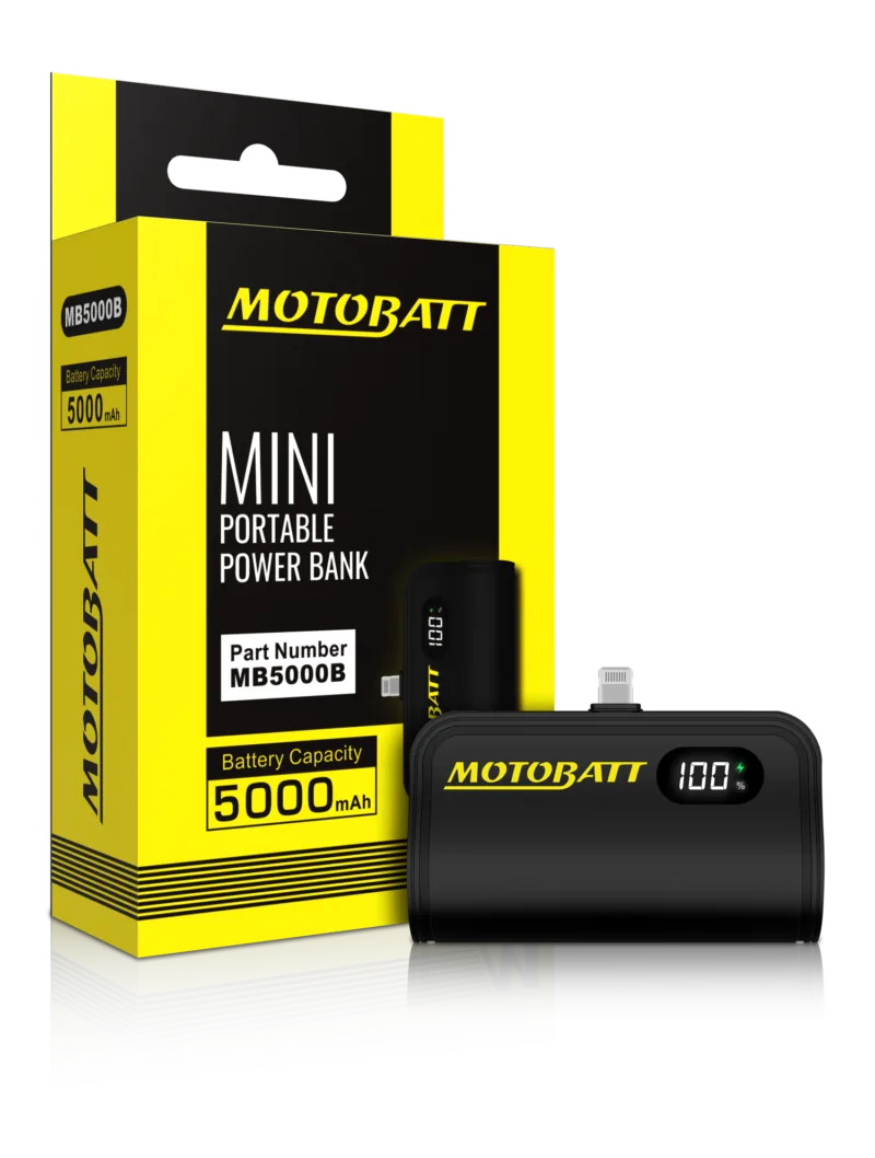Motobatt Power Bank MB5000B - Batteriladdare