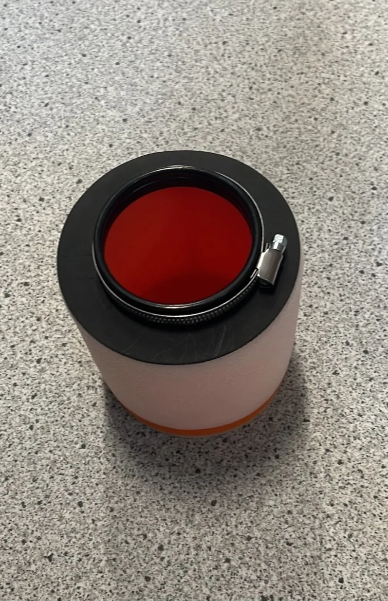 Twin Air Filter (Clamp-on) w/Rubber 73mm - width 120mm - length 125mm - Luftfilter
