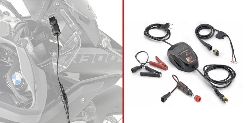 S511 Givi Battery Charger Charge Maintainer Bmw - Batteriladdare