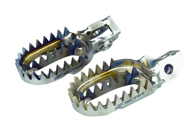 S5517 Scar Titanium Footpegs - Stark Varg 23-.. - Fotpinnar & pedaler