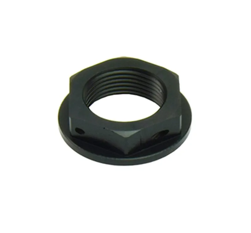 Steer-nut-black Scar Steering Stem Nut - SX/F/EXC/F 03-.. GG/HVA All - Black - Chassidelar