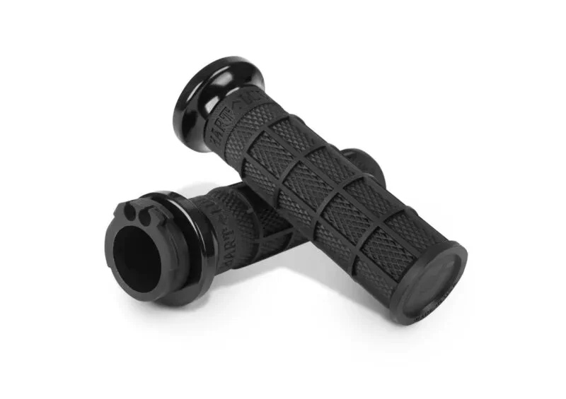 V31HCW-BB-B ODI Street V-TWIN Lock-On HART-LUCK Full-Waffle BLACK/Black/black - Handtag