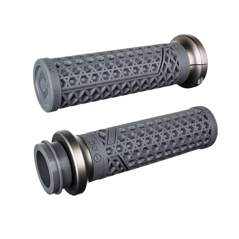 V31VHTWH-H ODI Street Grips V-TWIN Lock-On VANS Signature-HD TBW Graphite/Gun Metal - Handtag