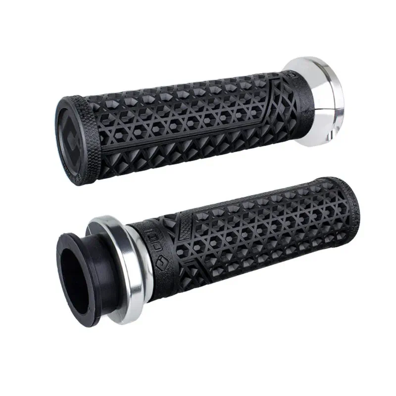 V31VITWB-S ODI Street Grips V-TWIN Lock-On VANS Signature-Indian TBW BLACK/Silver - Handtag