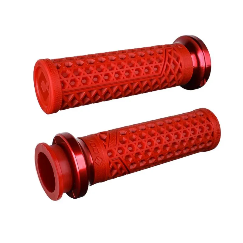 V31VITWDR-R ODI Street Grips V-TWIN Lock-On VANS Signature-Indian TBW Dark Red/Red - Handtag