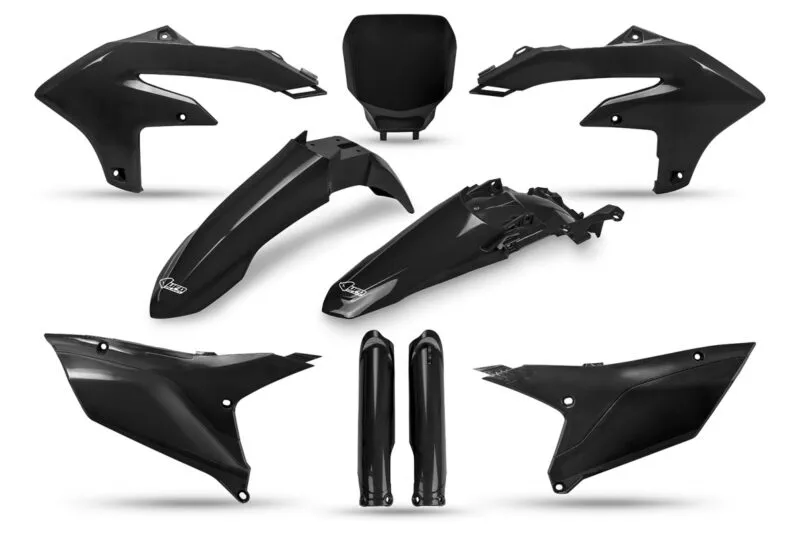 YAKIT326F@001 UFO Plastic kit 6-parts YZ250F 24-.. YZ450F 23-25 Black - Plastkit