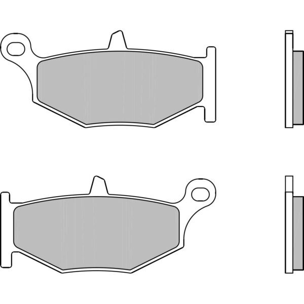 Brembo Bromsbelägg Sintered Rear Road