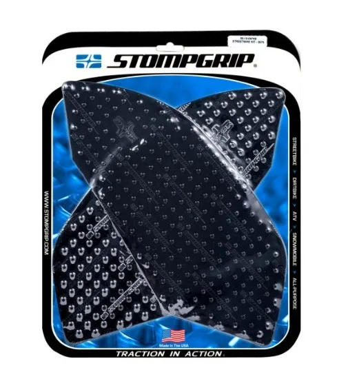 a1c03b4dc5cbf6814dc5f32b50140632d4e79b67_296_5510_0075B Stompgrip Street Bike Tank Grips - Volcano - 0075 : Black - Tankpads