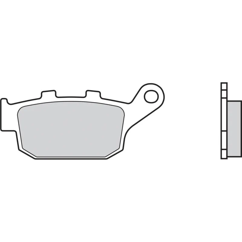 07HO2711.FH10 Brembo Bromsbelägg Sintered Rear Road - Bak