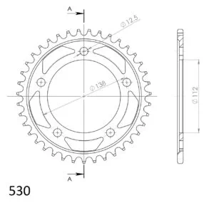 Supersprox Bakdrev Stål 302.39