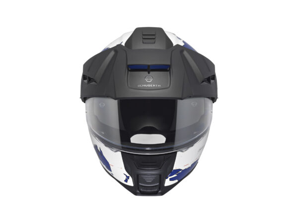 Schuberth Hjälm E2 Atlas vit/blå