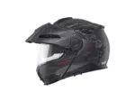 Schuberth Hjälm E2 Atlas mattsvart/röd
