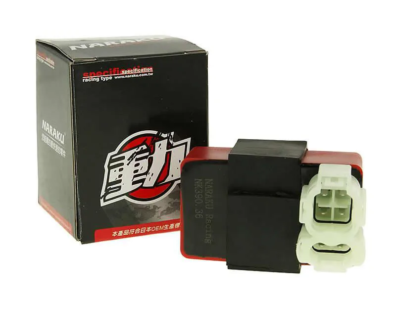 a52fed505e36a2fd7aa580051ad2af47d97fa11c_303_0281 Naraku CDI-Box Ostrypt Keeway RY6 2-T / Bennelli 49X 2-T (DC) - CDI-boxar