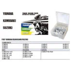 UFO Hardware Skruvsortiment Track Racing pack Yam Kaw Suz - Bultar & fästelement