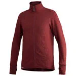 Woolpower Full zip 400 Merino Mid layer Jacka roströd