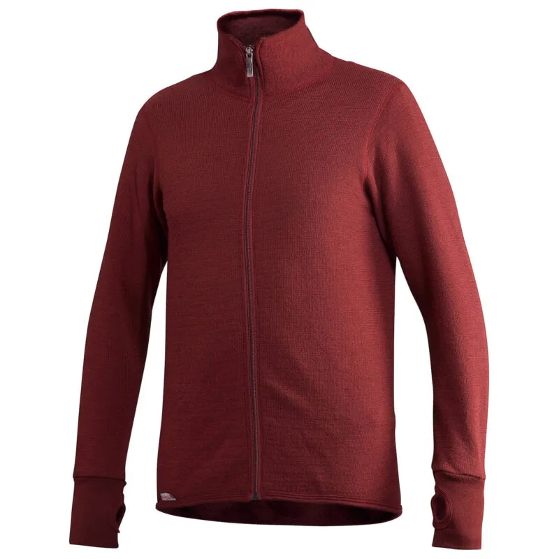 a9c641896c4a6aa4471d19d78e73685ca1d89db6_582_7234_9_4 Woolpower Full zip 400 Merino Mid layer Jacka roströd