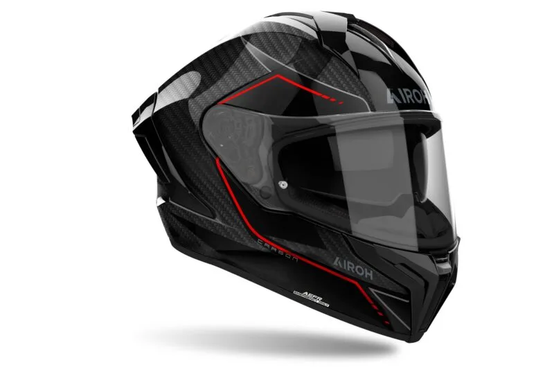 Airoh Hjälm Matryx Carbon Stylish glansig