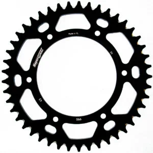 Supersprox Bakdrev Aluminium RAL-990:45 Svart