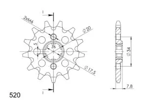 Supersprox Framdrev 327.12