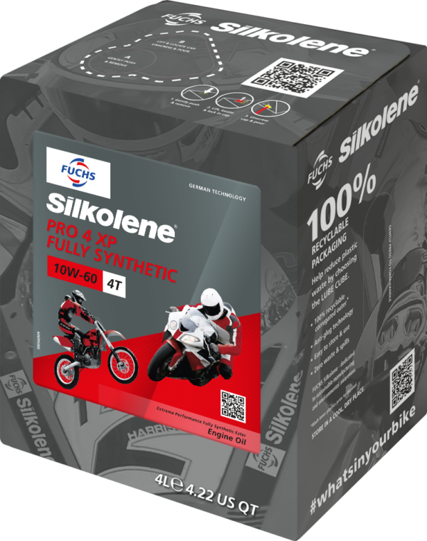 Silkolene Pro 4 10W-60 XP 4L CUBE (4)