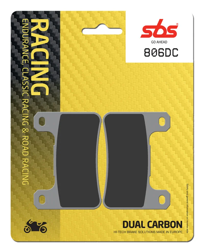 Sbs Bromsklossats Dual Carbon - Bromsbelägg