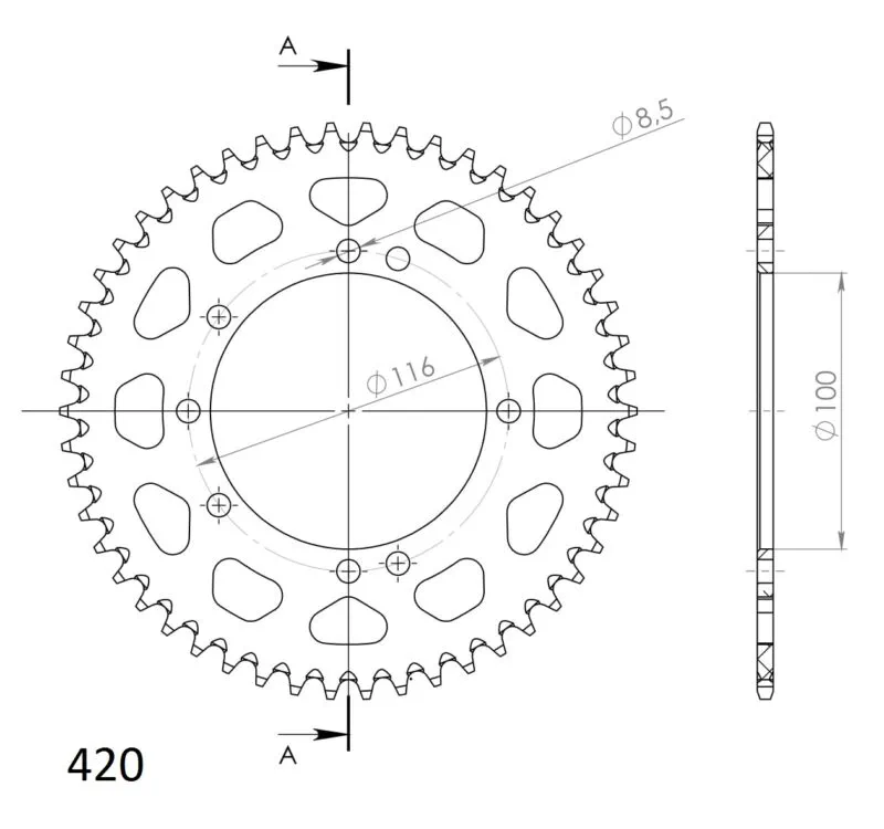 afcd04a65c5fd178cad136ca66ebeb0d06c780c1_27_3_457_50_0 Supersprox Alu Bakdrev KA KX80/85 Svart 50