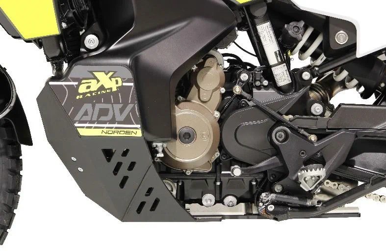 AXP Adventure HARD Skid Plate HDPE 8mm Black Husqvarna NORDEN 901 22- - AXP Racing - Hasplåtar