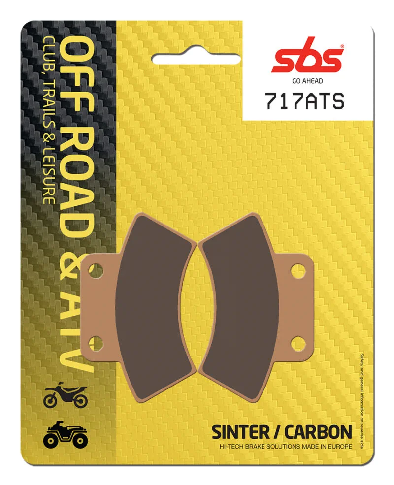 Sbs Bromsklossats Sintered Atv - Bromsbelägg