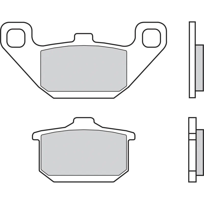 07KA0808.EPS Brembo Bromsbelägg Sintered Front Road - Fram