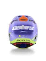 Alpinestars Hjälm S-M10 JL R01 Lila/Fluo Rosa/Fluo Gul