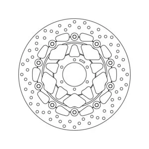 Brembo Serie Oro Bromsskiva floating