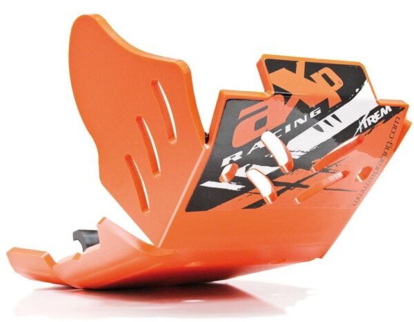 AXP Xtrem HDPE Hasplåt Orange KTM 250EXCF/350 EXCF 17-23