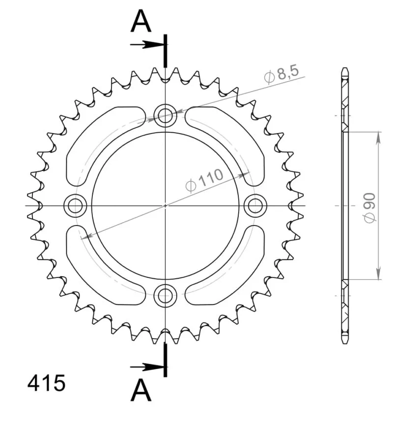 b5e50e1a1cd2ad4a22e60fab32a1dcbc476bb903_27_3_452_40_0_1 Supersprox Bakdrev Aluminium RAL-452:40 Svart