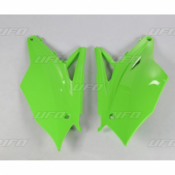 UFO Sidopanel KX450F 16- KX250F 17- grön 026