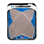 Stompgrip Street Bike Tank Grips - Volcano - 0075 : Clear - Tankpads
