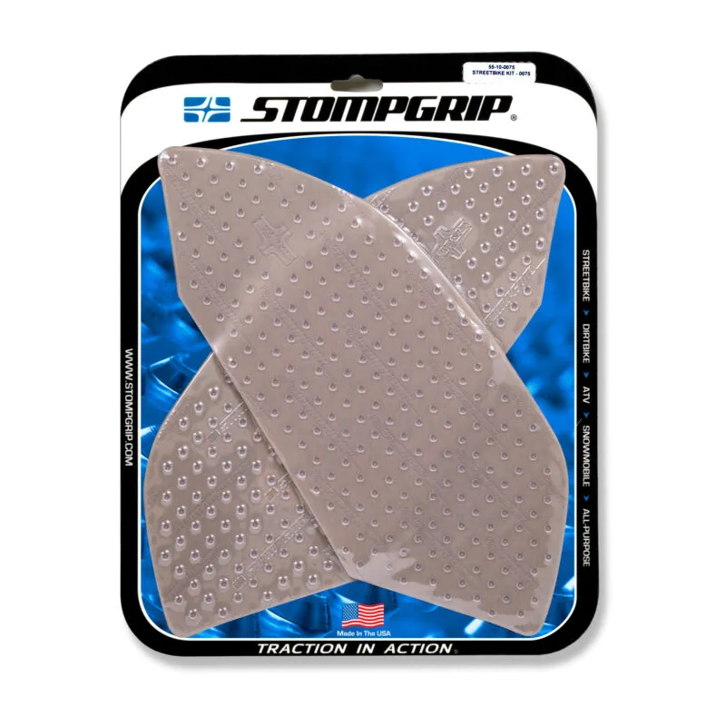 b9d0eef6dc3929f80905f403472053cdae7f122b_296_5510_0075 Stompgrip Street Bike Tank Grips - Volcano - 0075 : Clear - Tankpads