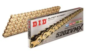 D.I.D 520ZVM-X G&G Kedja+Nitlås (ZJ)