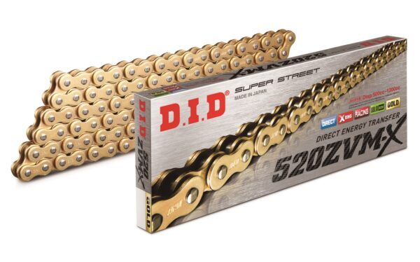D.I.D 520ZVM-X G&G Kedja+Nitlås (ZJ)