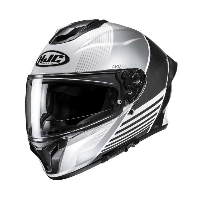 bb2ce88f95a04713465e28066bf0a7af52b4b94b_630_26593_0 HJC Helmet C71 Morix Vit/Grå MC5