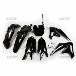 UFO Plastkit 5-delar Svart 001 YZ250F 19-23 YZ450F 18-22